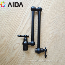 Grifo de cocina flexible antigüedad de bronce duradero